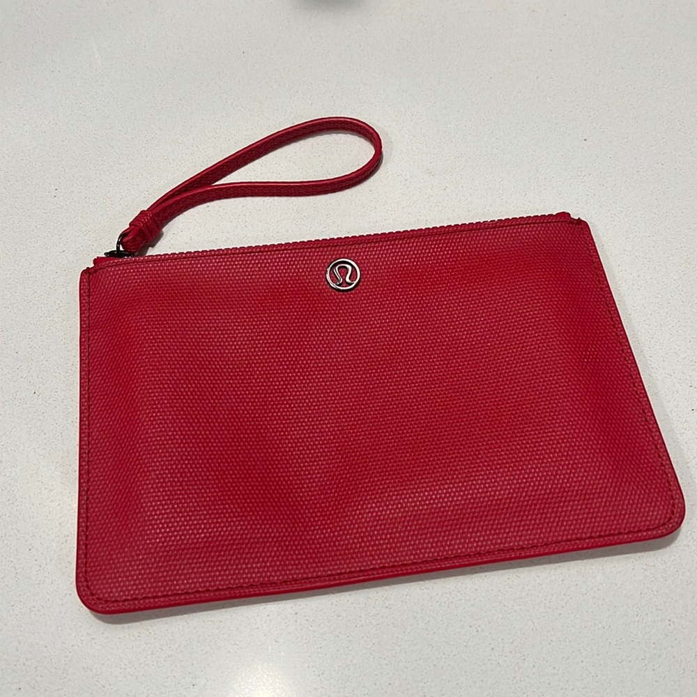 COPY - Lululemon wristlet Red